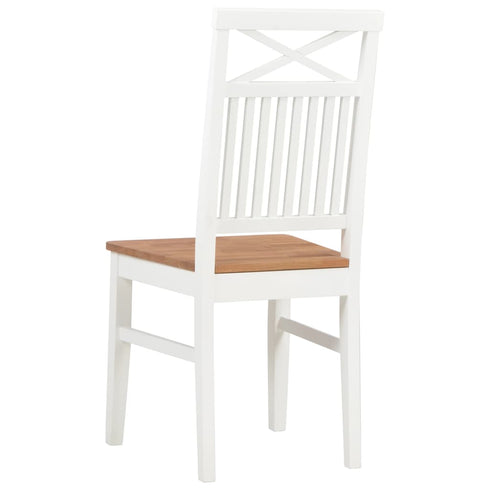 Maison Madeleine -  5 Piece Dining Set Solid Oak Wood